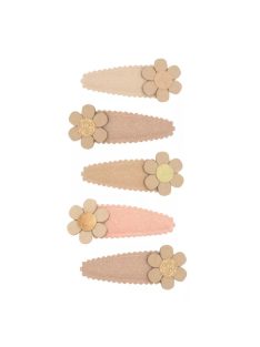 Mimi&Lula - Margarétás mini csatok - 5 db-os szett