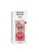 BIBS Colour 2-es szett (Tearózsa/Korall), 0-6 hó 