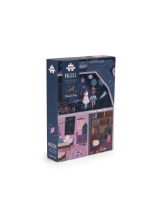   Moulin Roty - Párizsiak - Társasház puzzle - kirakó (200 db-os)