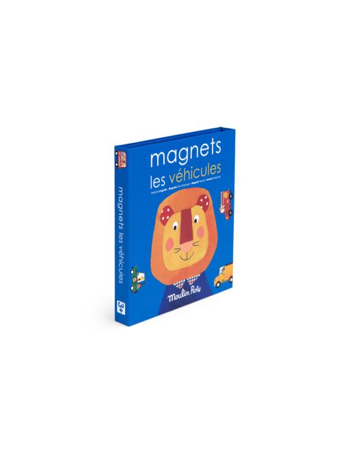 Moulin Roty - Vidámság - Mágneses játék - Képkirakó - Járművek