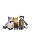 Moulin Roty - Macskabajusz - Alfonz szürke cica - kicsi