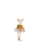 Moulin Roty - Tánciskola - Plüss egérke - arany