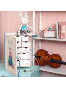Moulin Roty - Tánciskola - Plüss nyuszi - kék