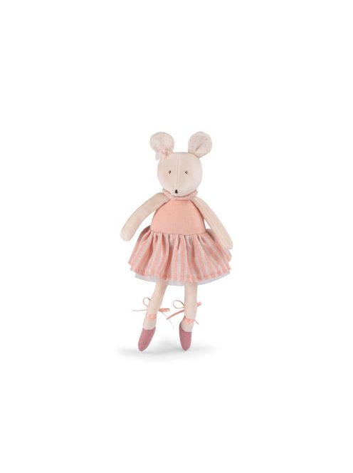 Moulin Roty - Tánciskola - Plüss egérke díszdobozban - 35 cm