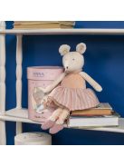 Moulin Roty - Tánciskola - Plüss egérke díszdobozban - 35 cm