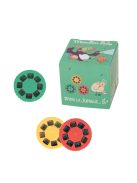 Moulin Roty - Diavetítő lámpák - 3 db lemez dobozban mesevetítőbe - Dzsungel