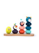 Moulin Roty - Montessori toronyépítő játék - Dzsungel