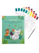 Moulin Roty - Dzsungel - Kifestő festékpalettával