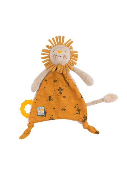 Moulin Roty - A majomkenyérfa alatt - Oroszlános alvóka cumiakasztóval