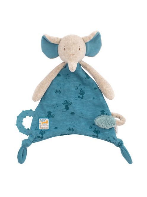 Moulin Roty - A majomkenyérfa alatt - szundikendő díszdobozban - elefánt