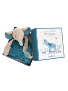 Moulin Roty - A majomkenyérfa alatt - szundikendő díszdobozban - elefánt