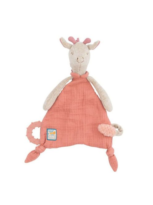 Moulin Roty - A majomkenyérfa alatt - szundikendő díszdobozban - zsiráf