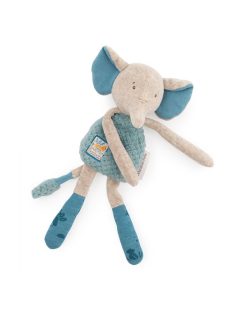   Moulin Roty - A majomkenyérfa alatt - Elefántos plüss csörgő