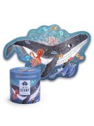Moulin Roty - Pál polip kalandjai - Óriás puzzle - Bálna kirakó (36 darabos)
