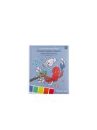 Moulin Roty - Pál polip -  Kifestő festékpalettával