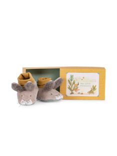   Moulin Roty - A három kisnyuszi - Babacipő díszdobozban - nyuszis