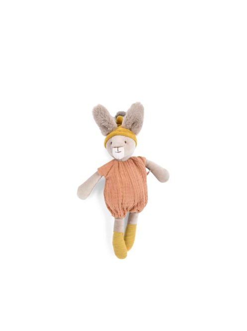Moulin Roty - A három kisnyuszi - Plüss kis nyuszi - tégla (32 cm)