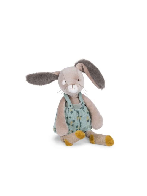Moulin Roty - A három kisnyuszi - Plüss nyuszi - zsálya (38 cm)