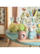 Moulin Roty - A három kisnyuszi - Montessori toronyépítő játék 