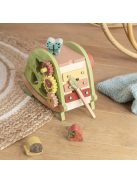 Moulin Roty - A három kisnyuszi - Fa készségfejlesztő játék - teknős