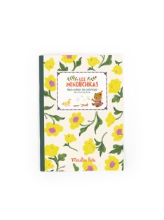  Moulin Roty - Aprócskák - Matricás színező füzet - 36 oldalas 