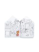 Moulin Roty - Aprócskák - Matricás színező album - 20 oldalas 