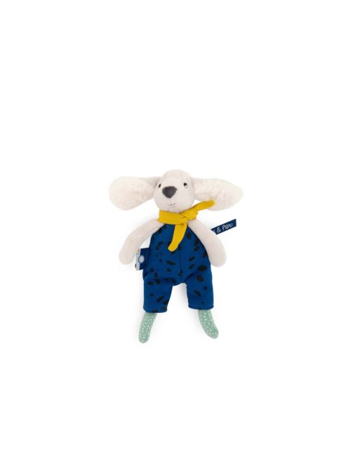 Moulin Roty - Pamacs és Pamut - Pamut plüss kiskutya (20 cm)