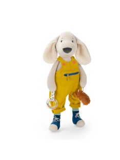   Moulin Roty - Pamacs és Pamut - Készségfejlesztő, fogalkoztató nagy Pamut kutya (56 cm)