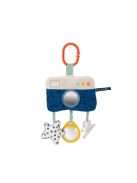 Moulin Roty - Pamacs és Pamut - Fellógatható, készségfejlesztő plüss fényképezőgép (29 cm)