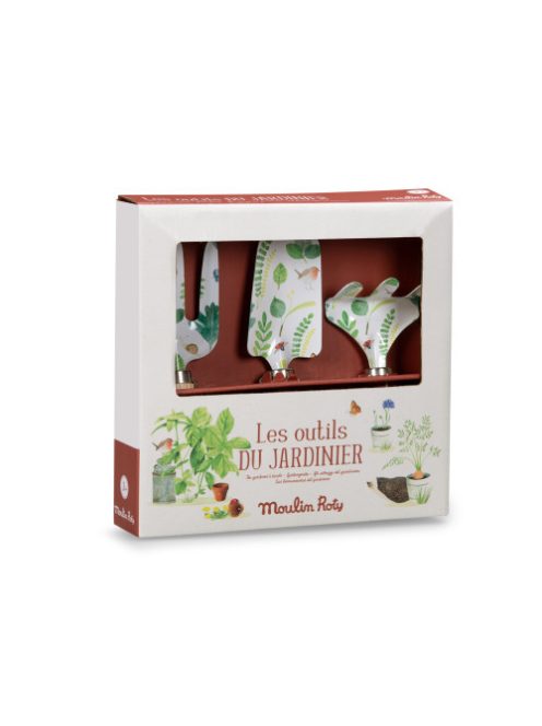 Moulin Roty - Kiskertem - 3 db-os készlet kertészkedéshez gyerekeknek