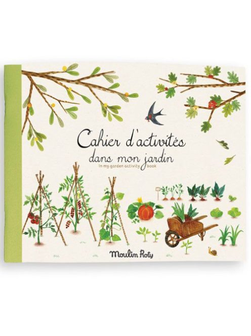 Moulin Roty - Kiskertem - Foglalkoztató füzet - Természet