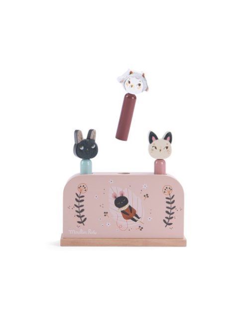 Moulin Roty - Eső után - Pop up ugráltatós játék