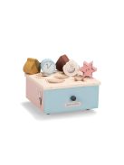 Moulin Roty - Eső után -  Formaillesztő, formabedobó játék