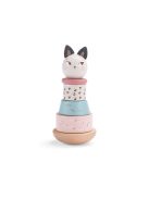 Moulin Roty - Eső után -  Toronyépítő játék - cica