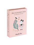 Moulin Roty - Eső után - Az első 12 hónap - Babakártya, mérföldkő kártya (30 darab kártya)