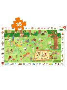 Djeco Megfigyeltető puzzle - Kisbarátok a kertben