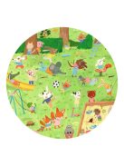 Djeco Megfigyeltető puzzle - Kisbarátok a kertben