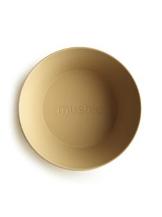 Mushie mélytányér -  Mustársárga