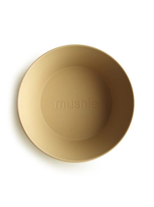 Mushie mélytányér -  Mustársárga