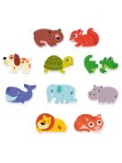 Djeco Párosító puzzle- Állatos - Animals