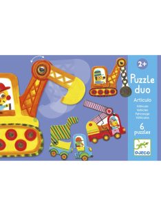 Djeco Párositó puzzle - Munkagépek - Articulo vehicles