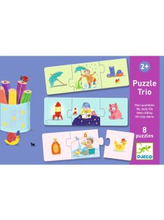   Djeco Párosító puzzle - Mi kell hozzá, 24 db-os - My daily life