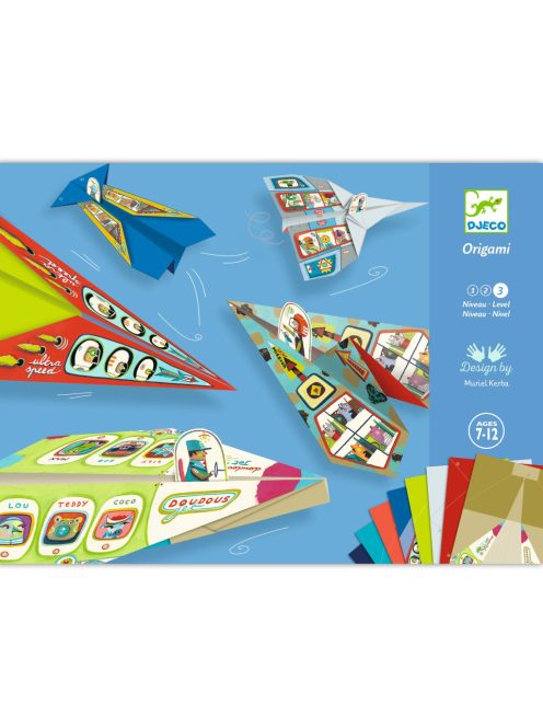 Djeco Origami - Repülők - Origami planes