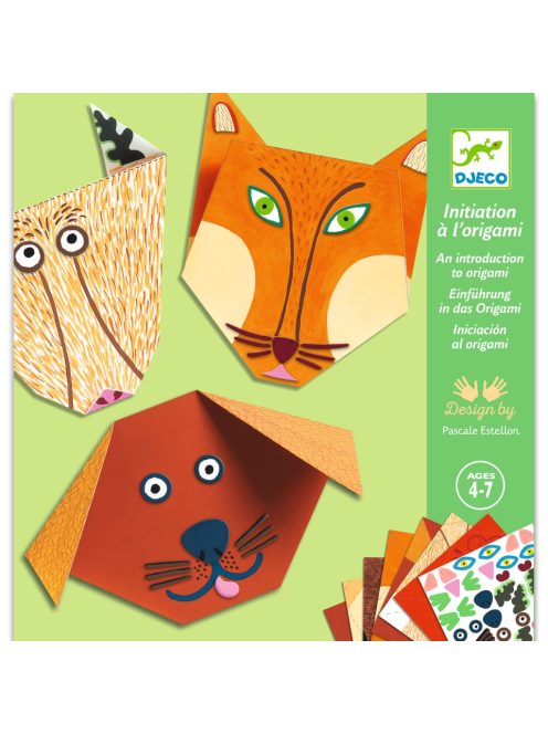 Djeco Origami - Állatok - Origami animals