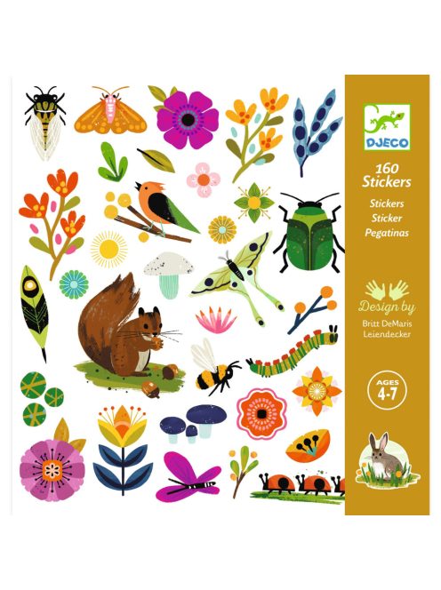 Djeco Matricák - Kertlakók - Garden