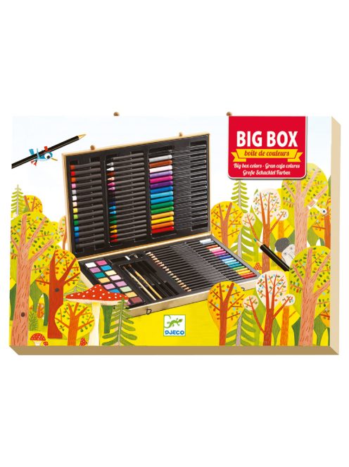 Djeco Nagy kreatív készlet - Big box of colours