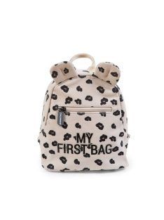   Childhome "My First Bag" Gyermek Hátizsák - leopárd mintás