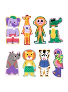 Djeco Trió puzzle - Dzsungel hangjai - Jungle melody