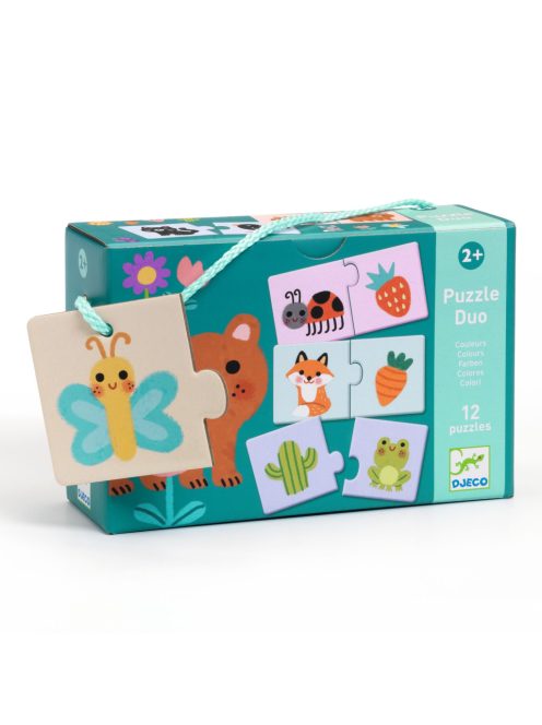 Djeco Párosító puzzle - Színpárosító - Colours