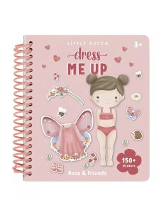   LITTLE DUTCH ÖLTÖZTESS FEL MATRICÁS FÜZET - ROSA ÉS BARÁTAI